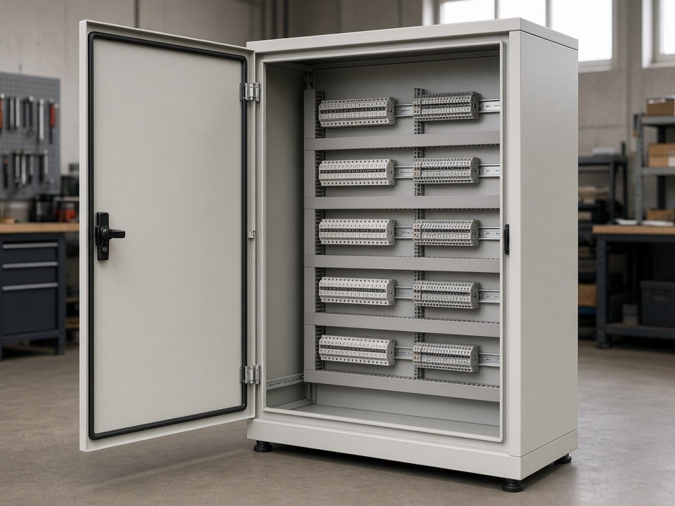Custom Control Cabinet Enclosure Manufacturing | Precision Sheet Metal Solutions