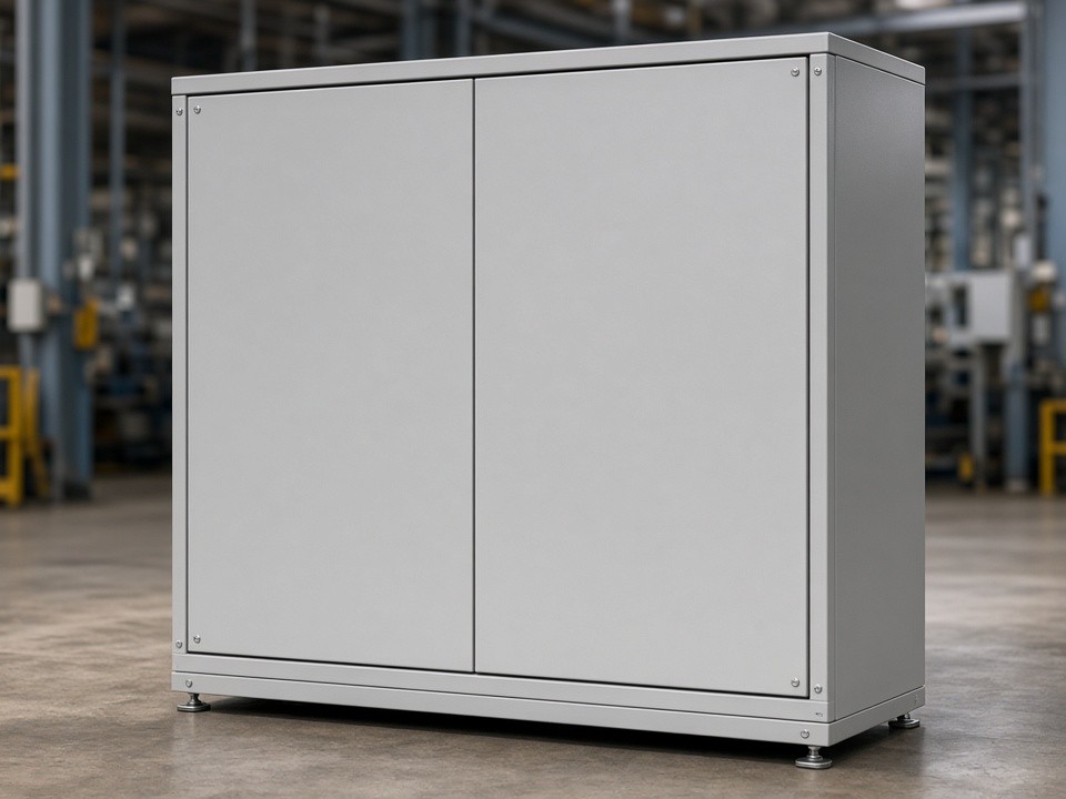 Double Door Enclosure Fabrication | Custom Sheet Metal