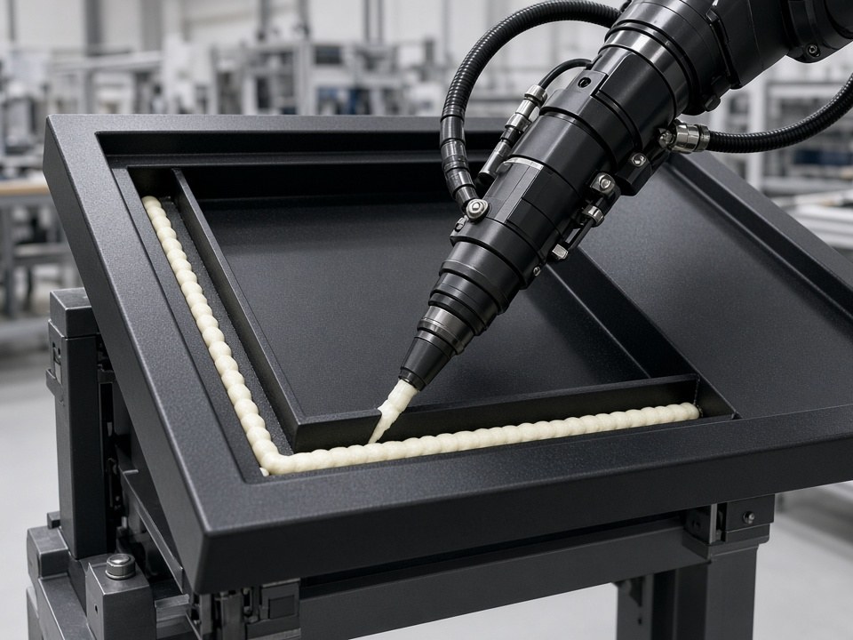 In-House PU Foaming Gasket Services | Precision IP-Rated Enclosure Sealing