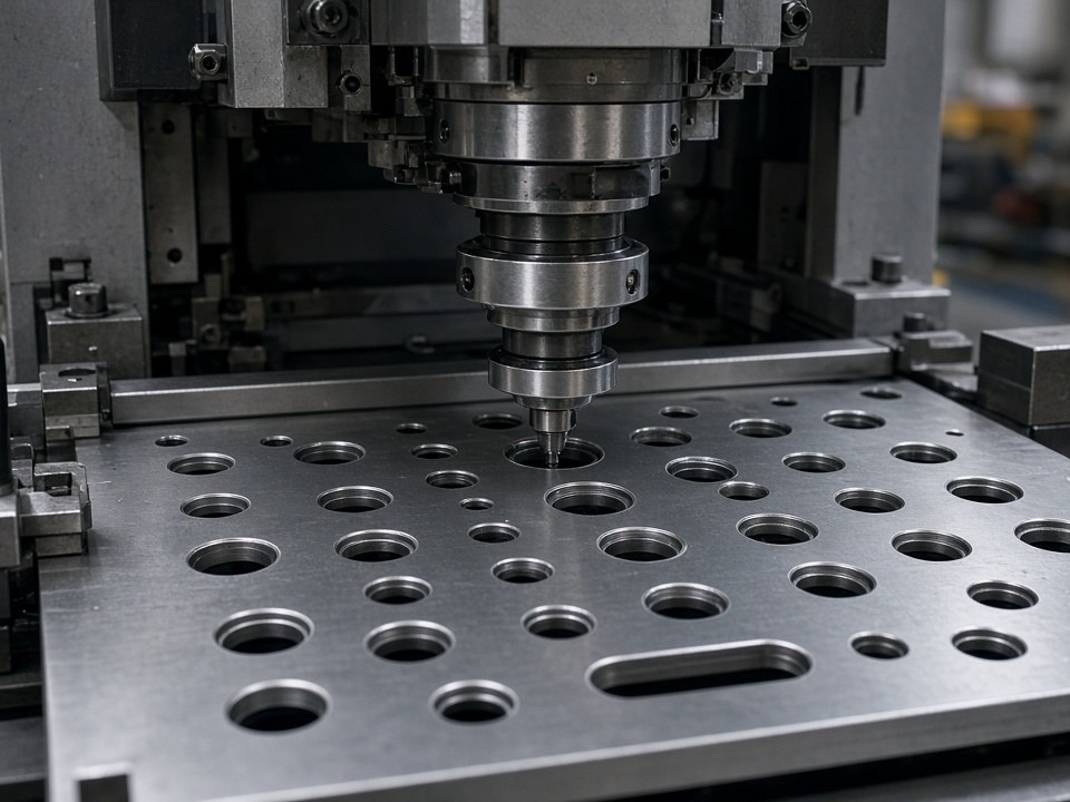 CNC Punching Service for Ventilation Panels and Enclosure Components