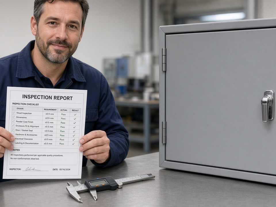Precision Sheet Metal Fabrication with Full FAI Inspection Reports | Enclosuremfg