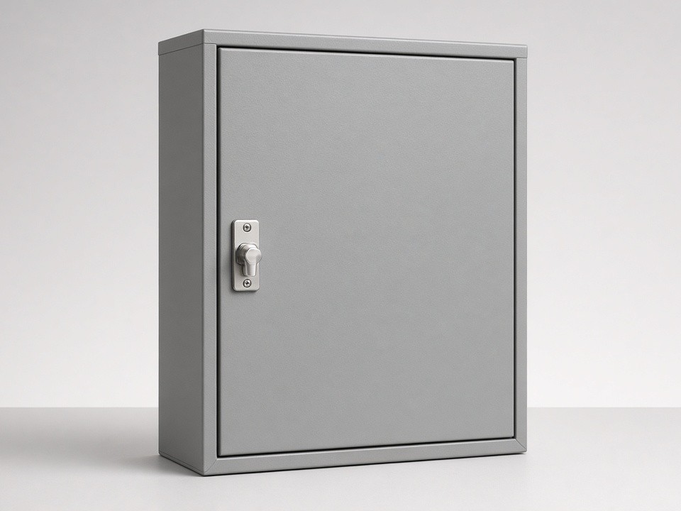 Single Door Enclosure Fabrication for Industrial Control Cabinets
